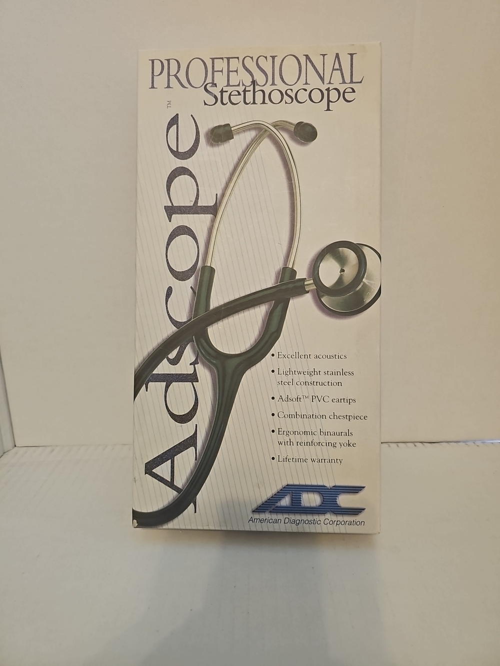 American Diagnostic Corporation Professional Stethoscope - Black